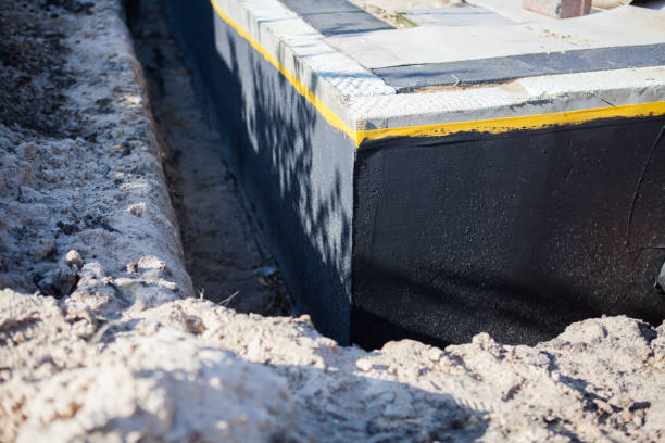 Residential Foundation Crack Repair installation at a Lake Odessa, MI home by SJ Waterproofing Pros