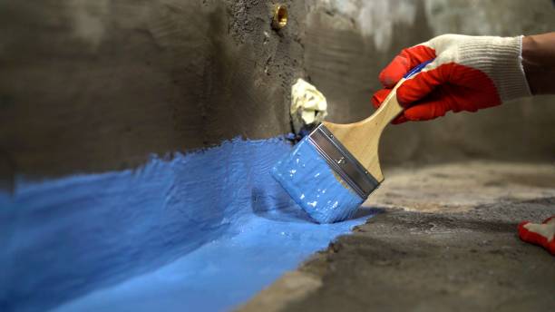 Commercial Foundation Crack Repair project at a Lake Odessa, MI business property by SJ Waterproofing Pros
